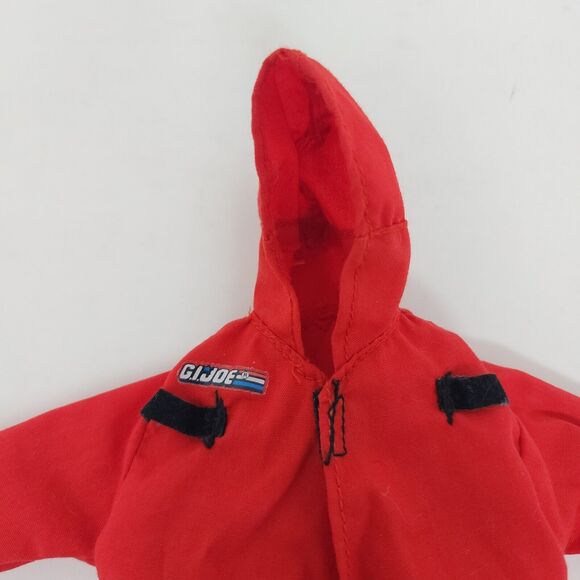 Vintage GIJoe Clothes For 12 inches Action Figure Rare Red Military Pants Jacket - Picture 3 of 8